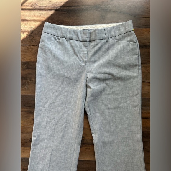 Express Design Studio Editor Pants Women’s Gray Dress Slacks Size 4/4L - Picture 2 of 7
